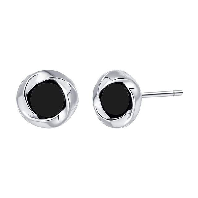 Twisted Alloy Stud Earrings