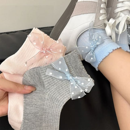 Socks Ribbon Ankle Set