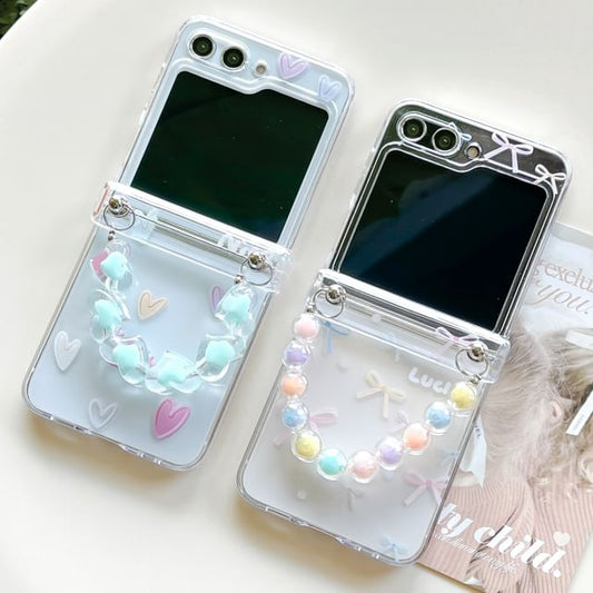 Heart / Bow Phone Case / Strap / Set