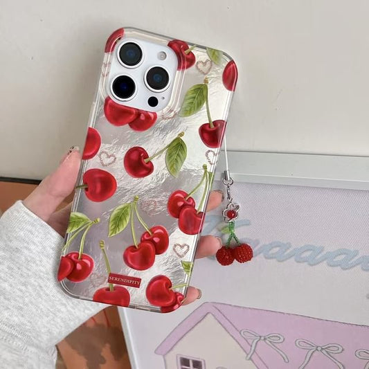Cherry Phone Case / Charm / Set