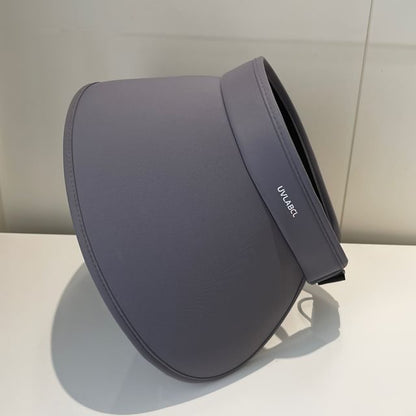 Lettering Wide Brim Sun Hat