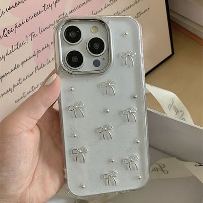 Bow / Star Bead iPhone Case