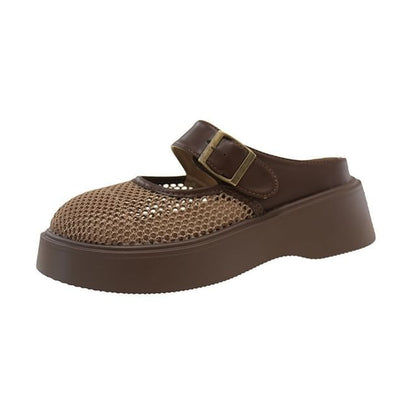 Mules Platform Mary Mesh Jane