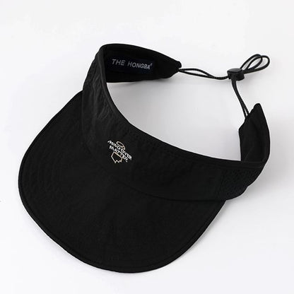 Lettering Embroidered Visor