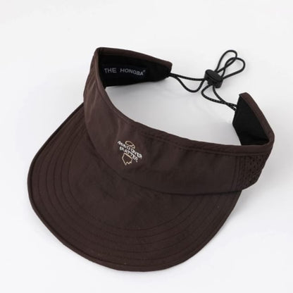 Lettering Embroidered Visor