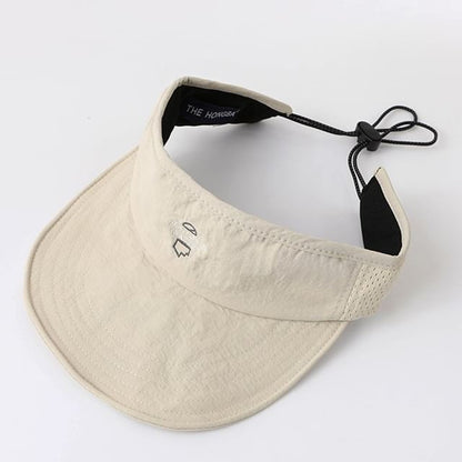 Lettering Embroidered Visor