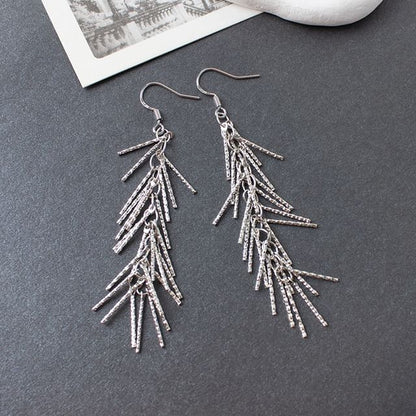 Fringed Drop Earring / Clip-On Earring