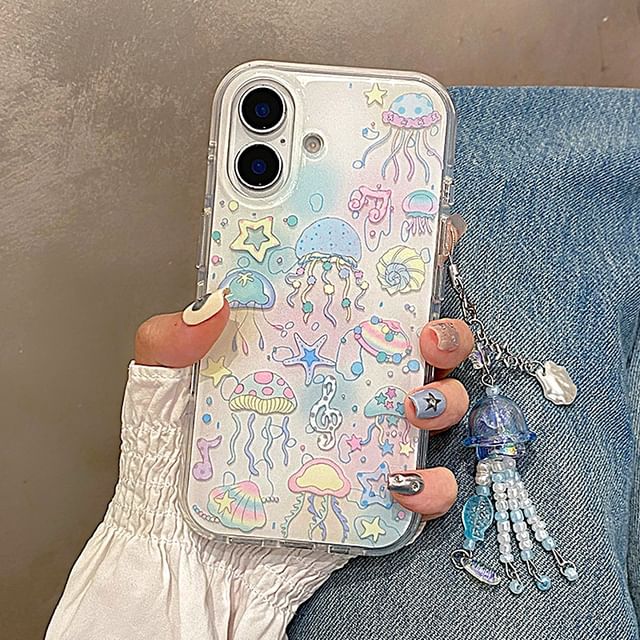 Jellyfish Phone Case / Charm / Set