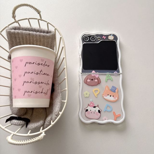 Cartoon Animal Phone Case / Strap / Set