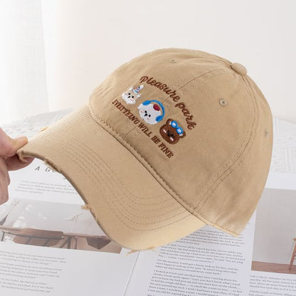 Cartoon Embroidered Baseball Cap