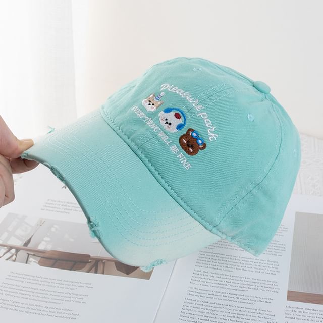 Cartoon Embroidered Baseball Cap