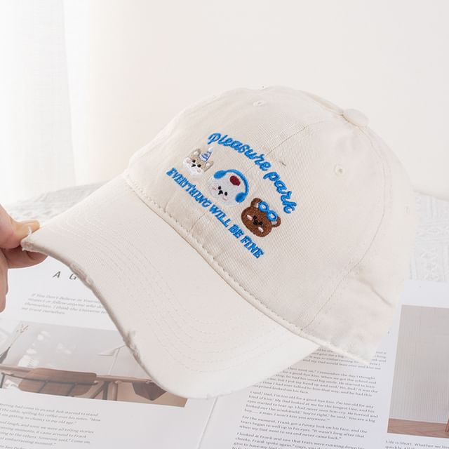 Cartoon Embroidered Baseball Cap