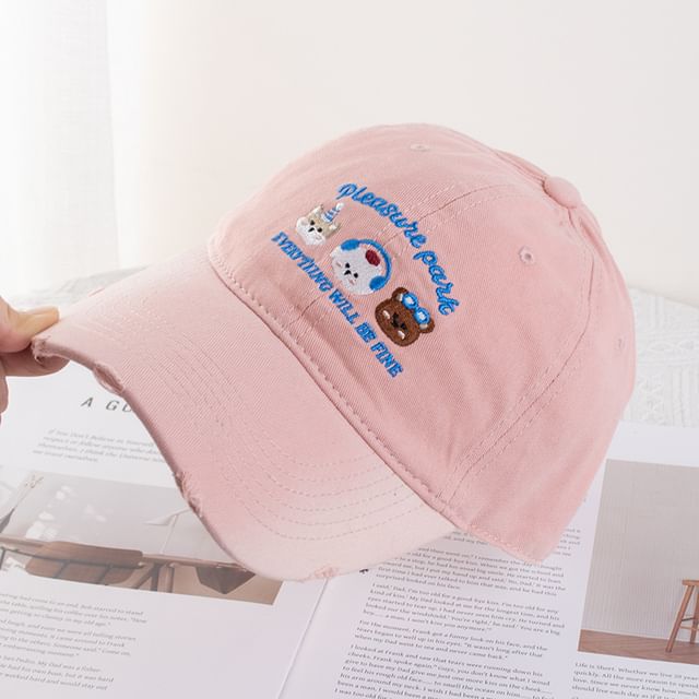 Cartoon Embroidered Baseball Cap