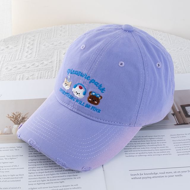 Cartoon Embroidered Baseball Cap