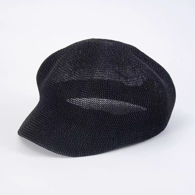 Plain Straw Beret