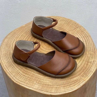 Platform Faux Leather D'Orsay Shoes