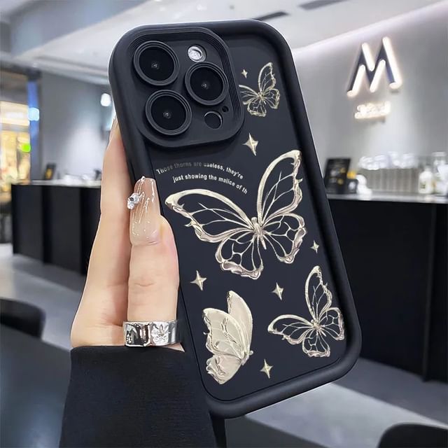Butterfly Print Samsung Phone Case