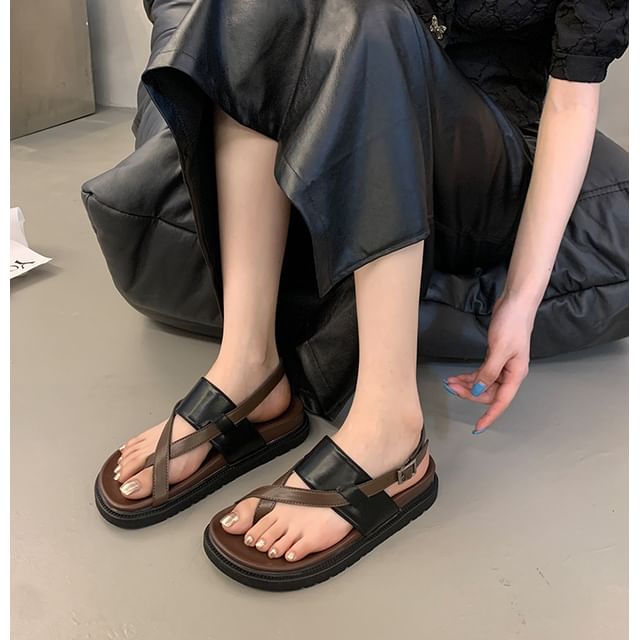 Thong Platform Sandals