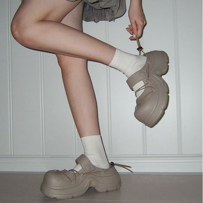 Platform Mary Jane Mules