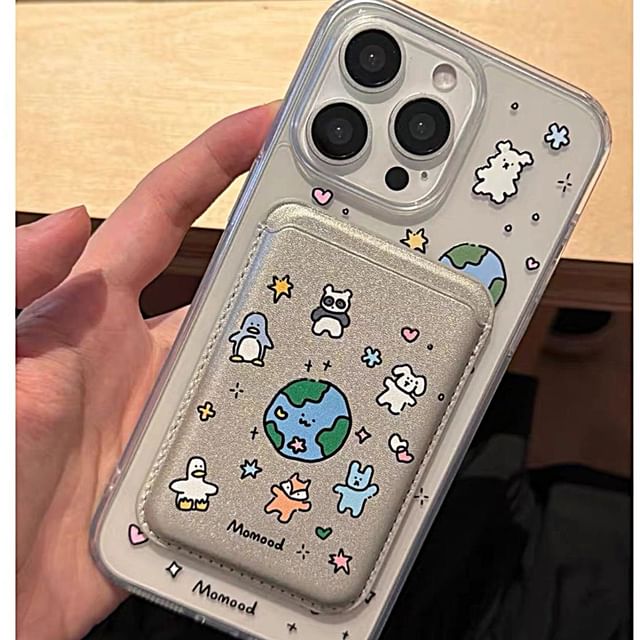 Animal & Earth Magnetic (Compatible with MagSafe) Phone Case / Card Holder / Set