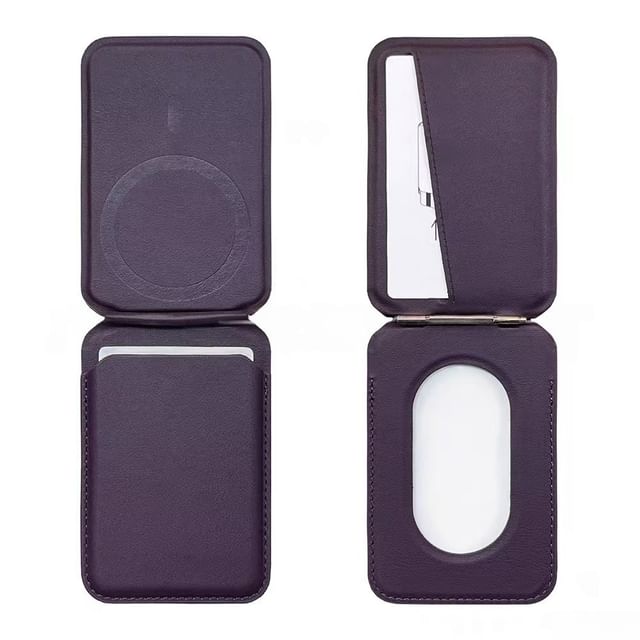 Plain Magnetic (Compatible with MagSafe) Card Holder with Stand