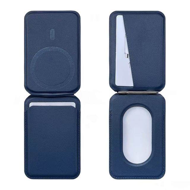 Plain Magnetic (Compatible with MagSafe) Card Holder with Stand