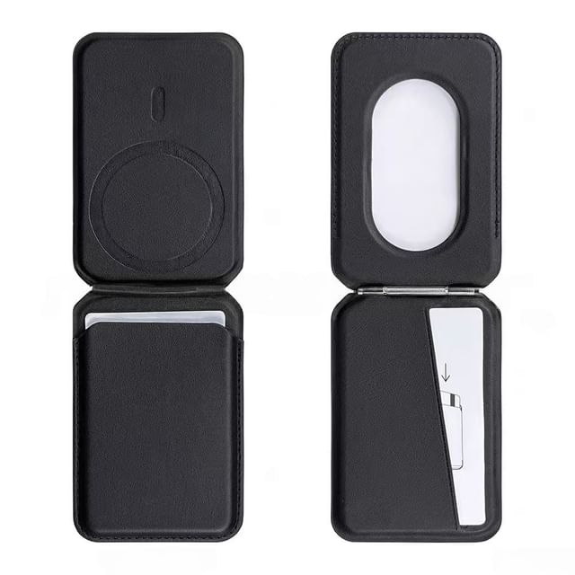Plain Magnetic (Compatible with MagSafe) Card Holder with Stand