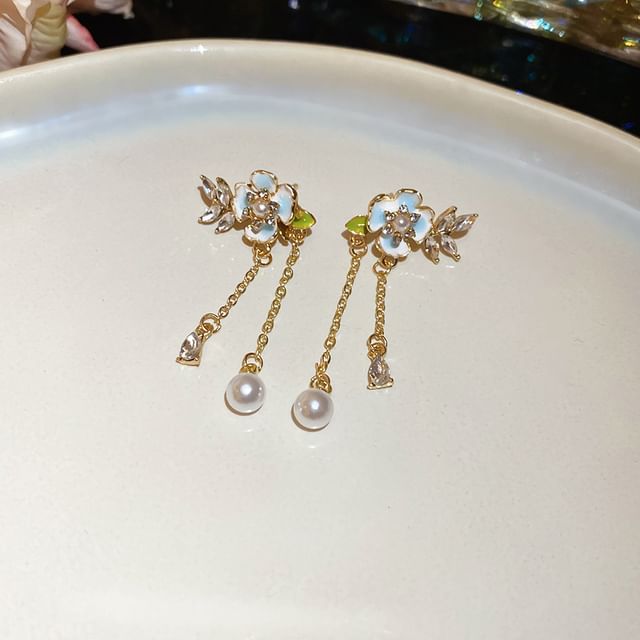 Faux Pearl Drop Earring (Various Designs)