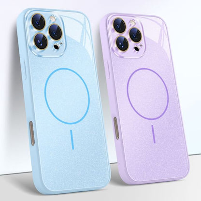 iPhone MagSafe) with Case Magnetic Glitter (Compatible