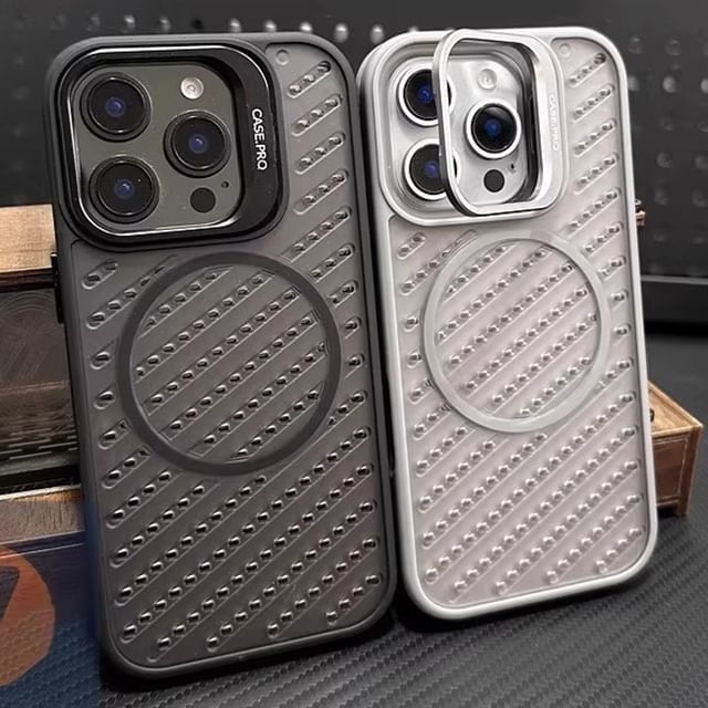 Perforated (Compatible MagSafe) Magnetic iPhone with Case