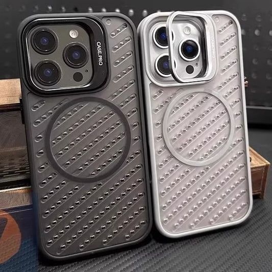 Perforated (Compatible MagSafe) Magnetic iPhone with Case