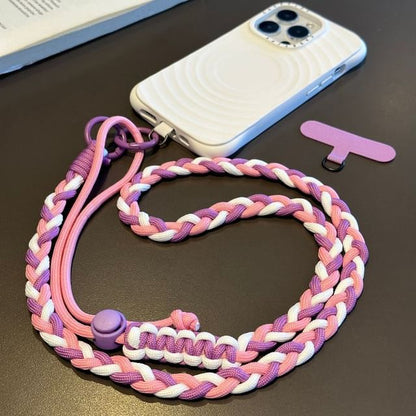 Phone Lanyard Braided Pad Strap with