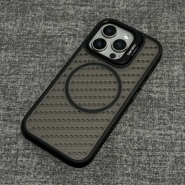 Perforated (Compatible MagSafe) Magnetic iPhone with Case