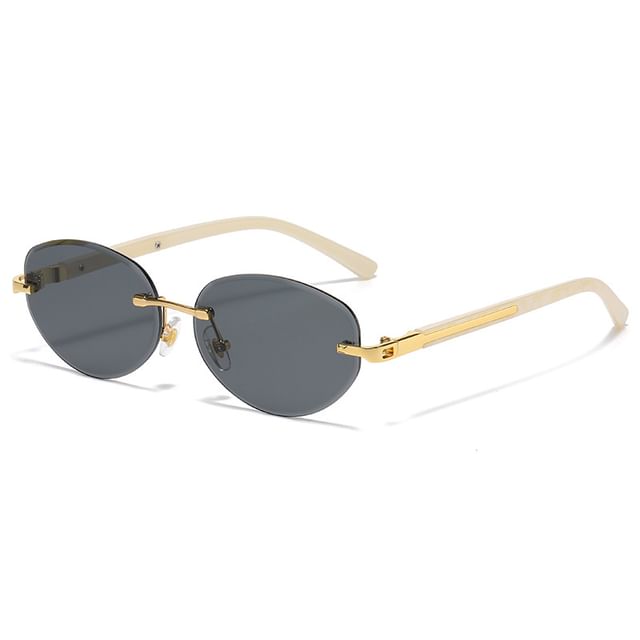 Retro Rimless Sunglasses