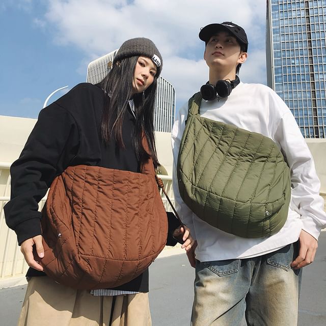 Bag Plain Quilted Crossbody