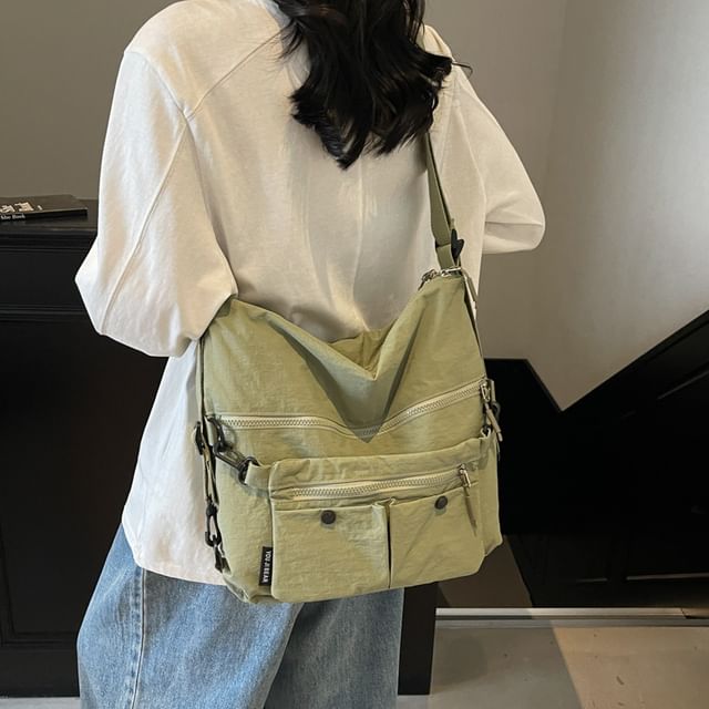 Zip Crossbody Bag Plain