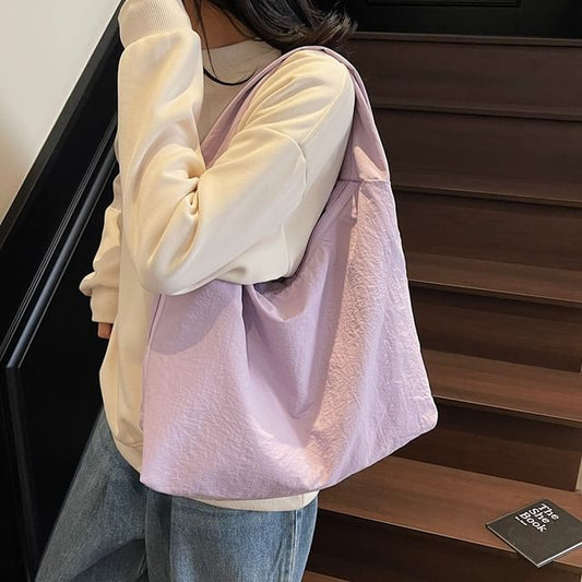 Bag Zip Plain Shoulder