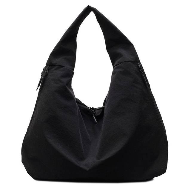 Bag Zip Plain Shoulder