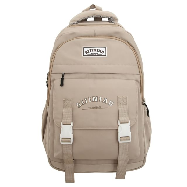 Backpack Zip Lettering