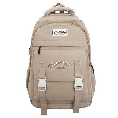 Backpack Zip Lettering