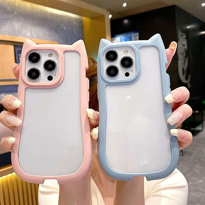 Cat Ear Transparent Phone Case