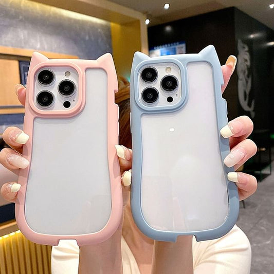 Cat Ear Transparent Phone Case
