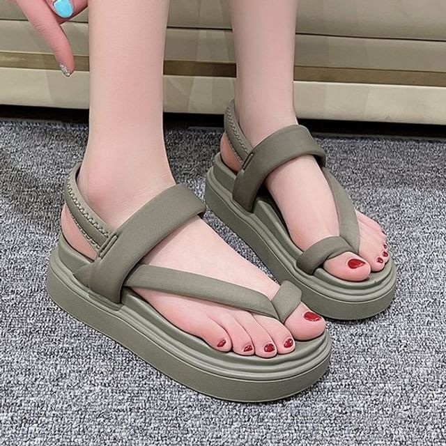 Platform Thong Sandals
