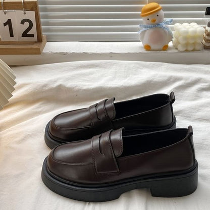 Platform Penny Loafers