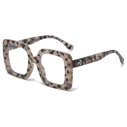 Square Thick Frame Sunglasses