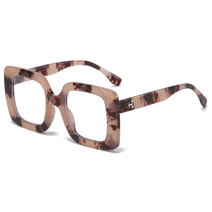 Square Thick Frame Sunglasses