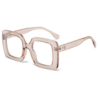 Square Thick Frame Sunglasses