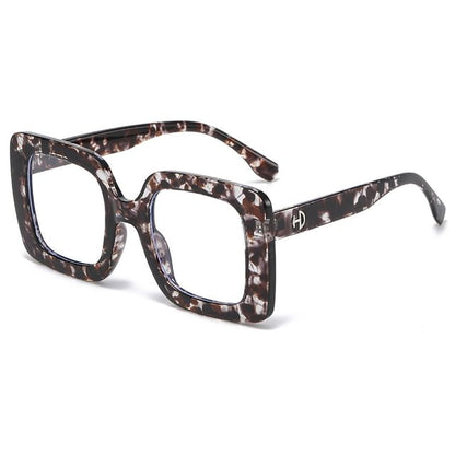 Square Thick Frame Sunglasses