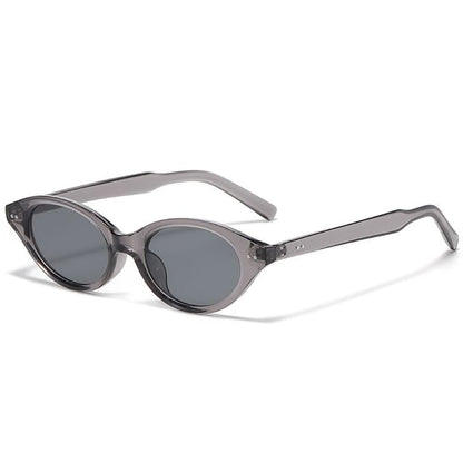 Translucent Oval Sunglasses