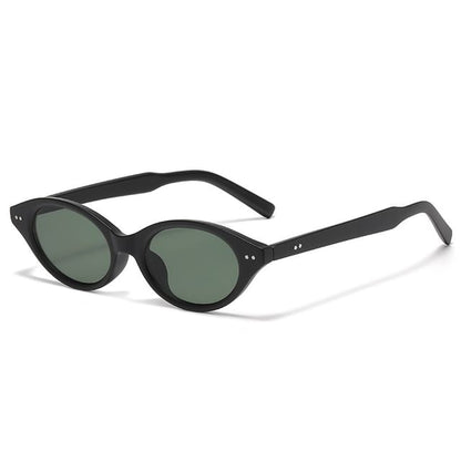 Translucent Oval Sunglasses